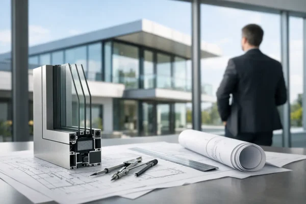 Aluminium-Fenstersysteme für Architekten